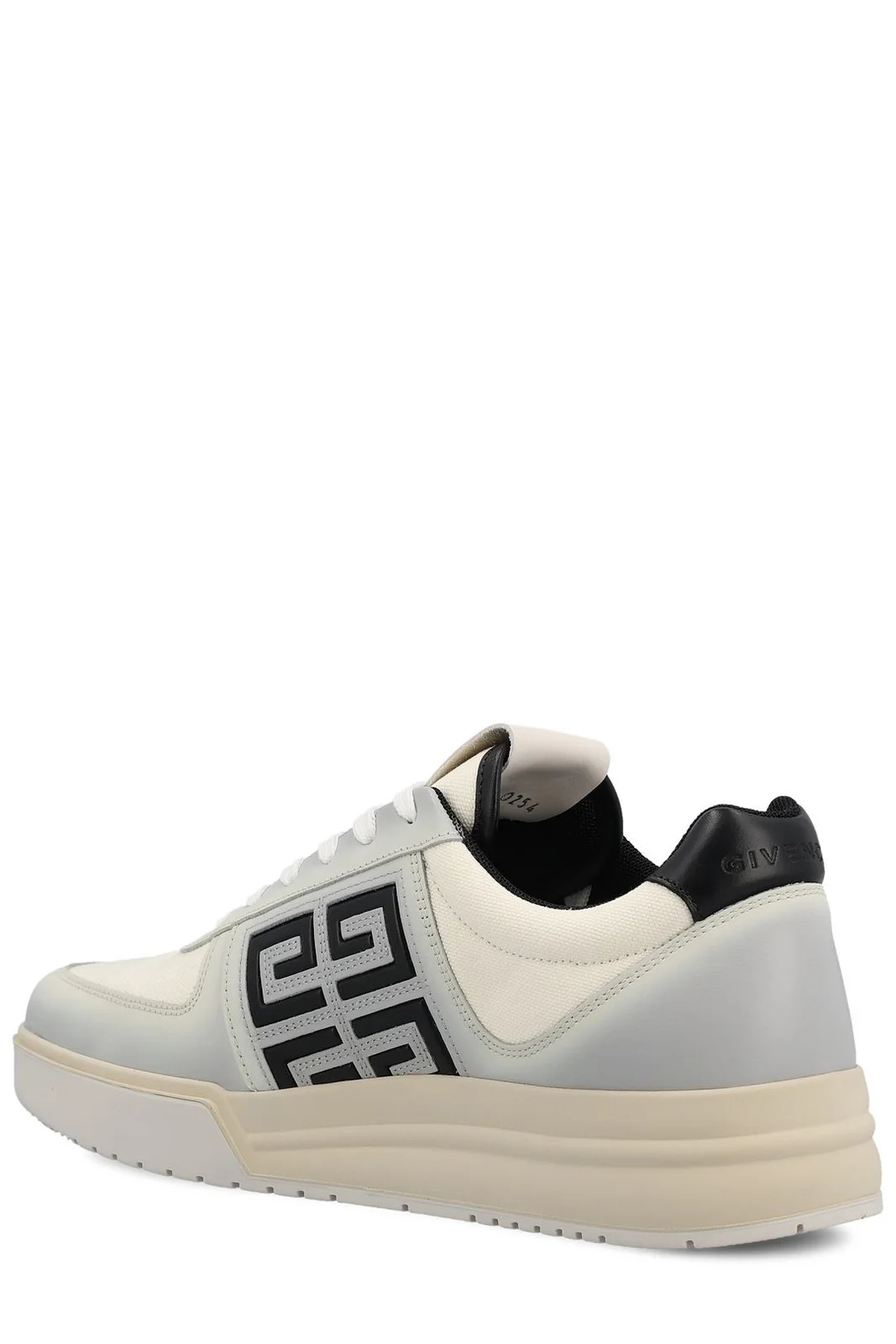 Givenchy G4 Leather And Fabric Sneakers In White