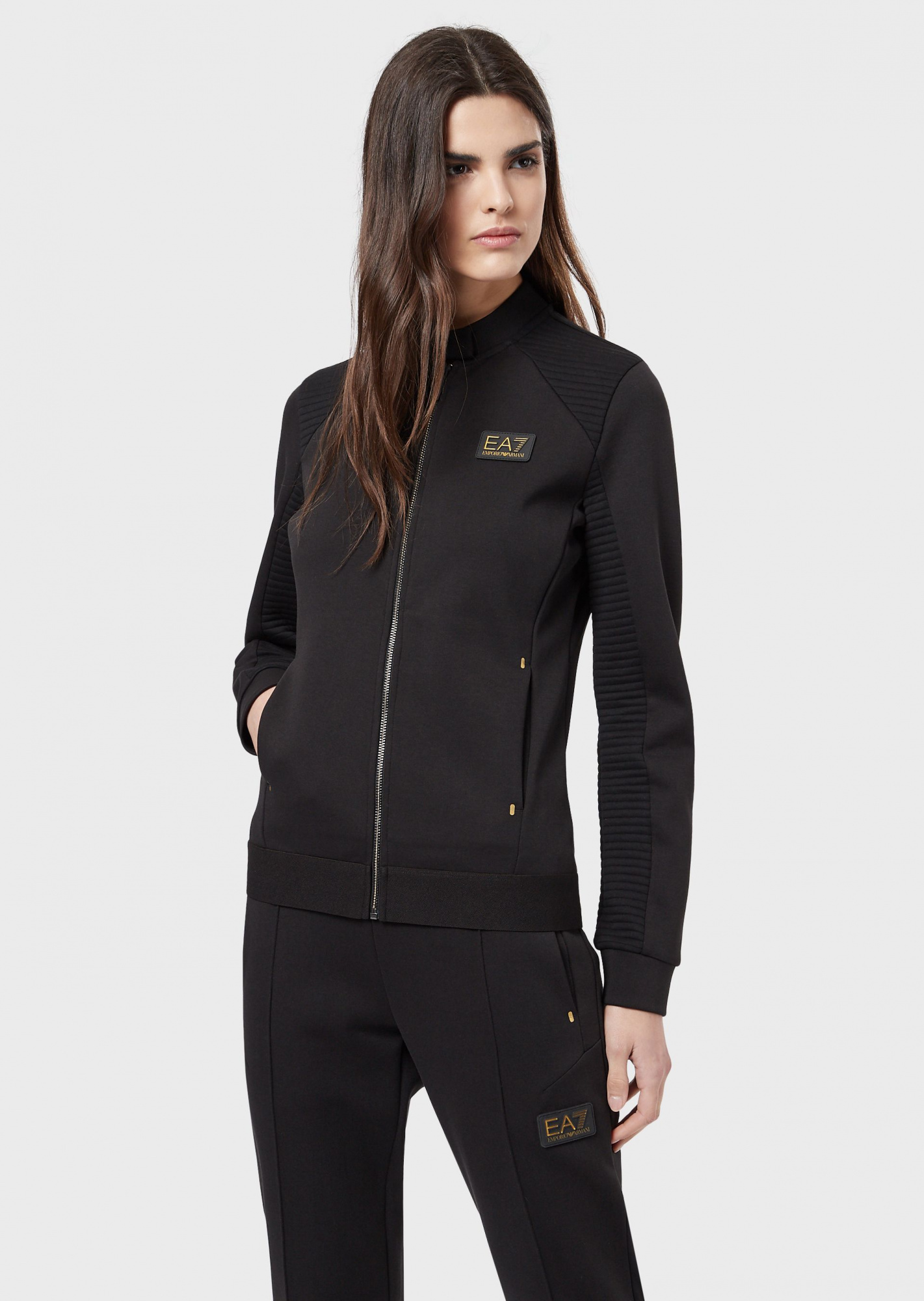 EA7 LOGO CASUAL COAT