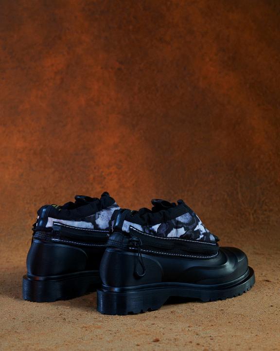 Dr. Martens Laced Boots In Black