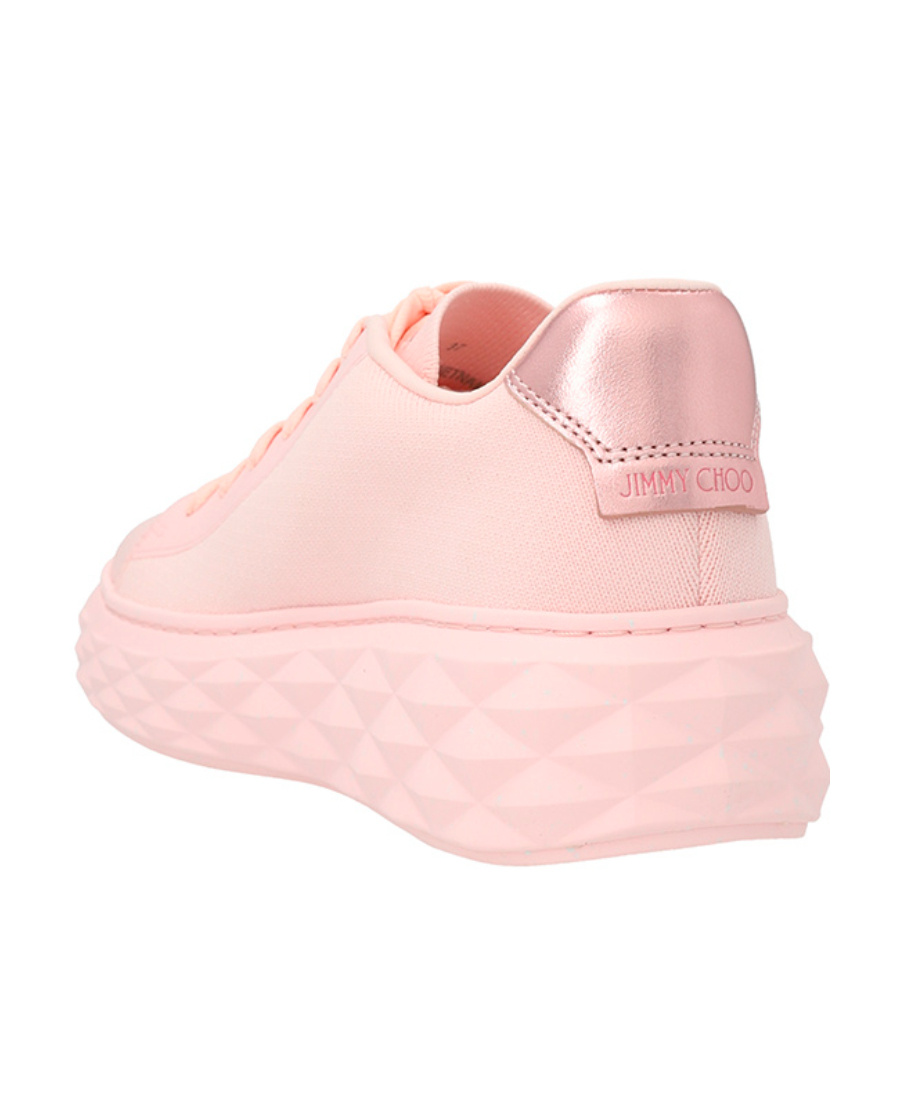 Jimmy Choo Diamond-sole Sneakers In Pink
