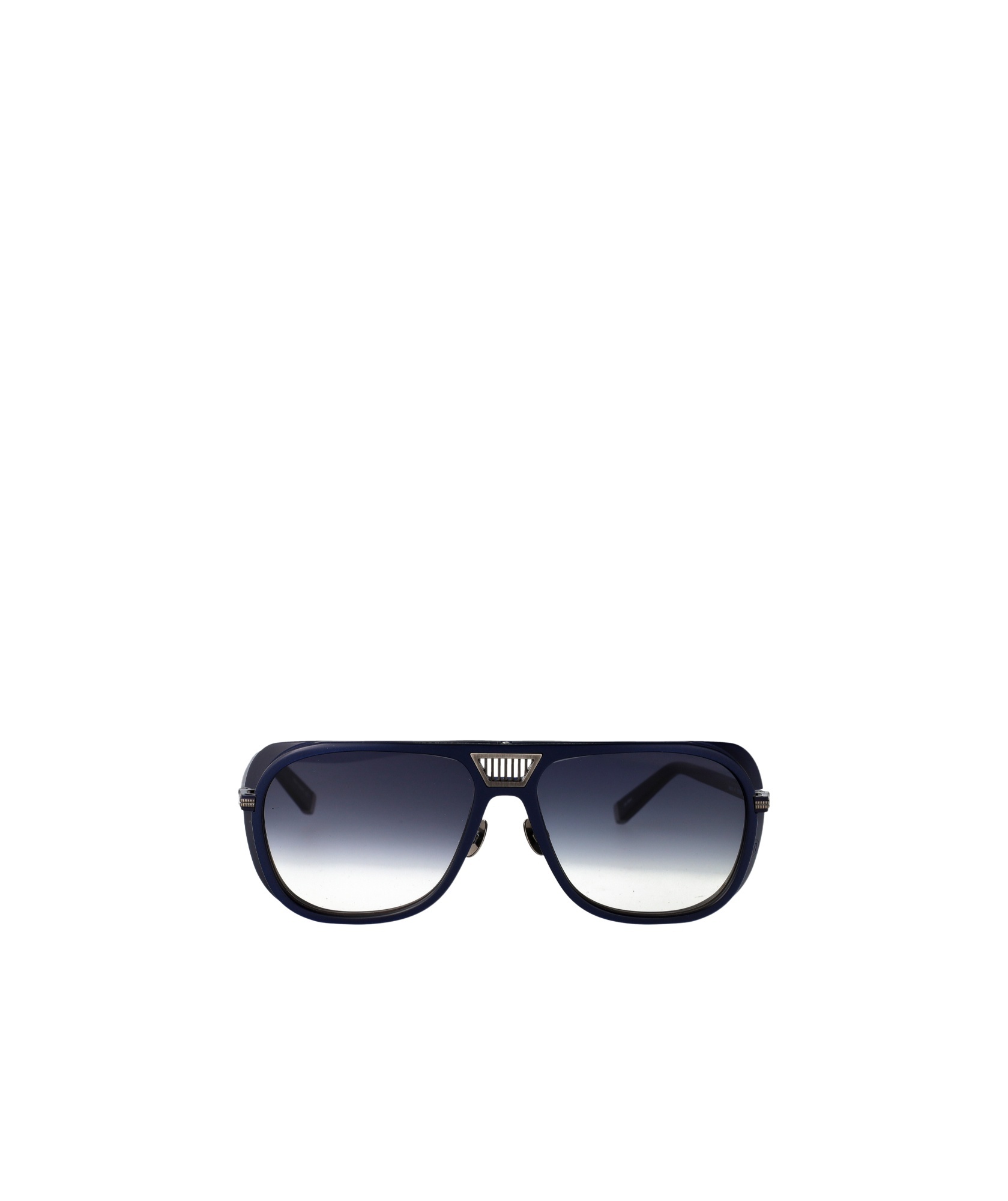 Matsuda M3023 V2 - Antique Silver / Matte Black Sunglasses In Black