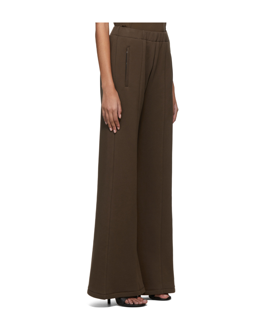 Amiri Brown Wide-leg Lounge Pants In Green