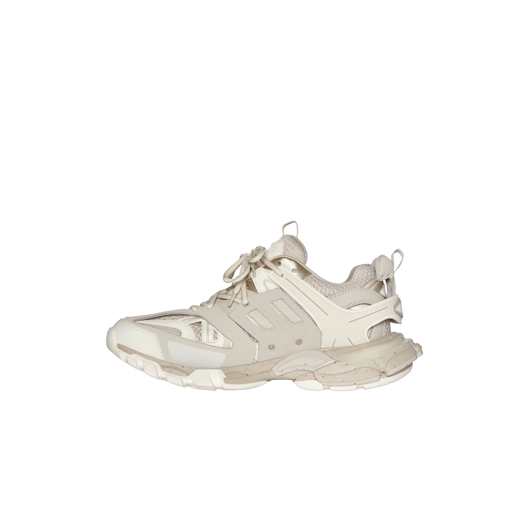 Balenciaga Track Layered Sneakers In Nude