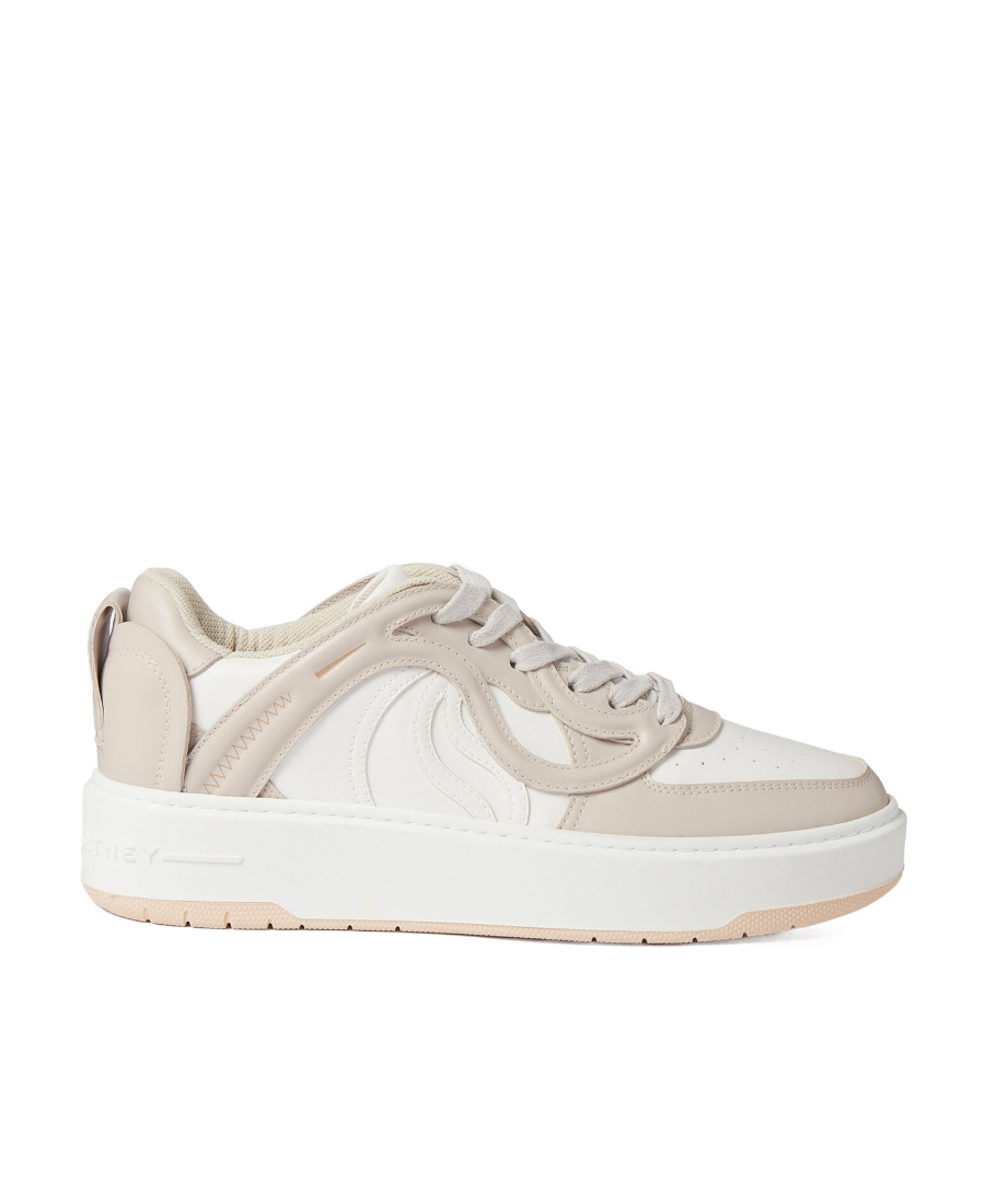 Stella Mccartney S-wave 1 Low-top Sneakers In White