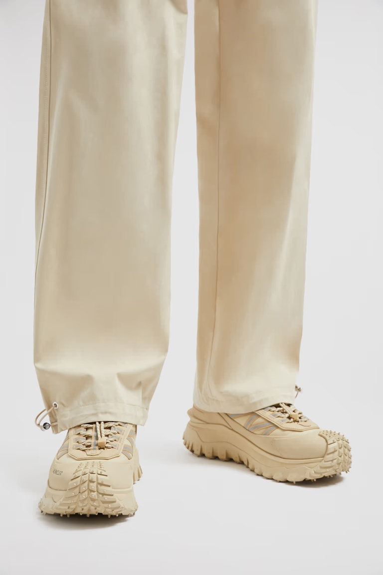 Moncler Trailgrip Gtx Sneakers In Nude