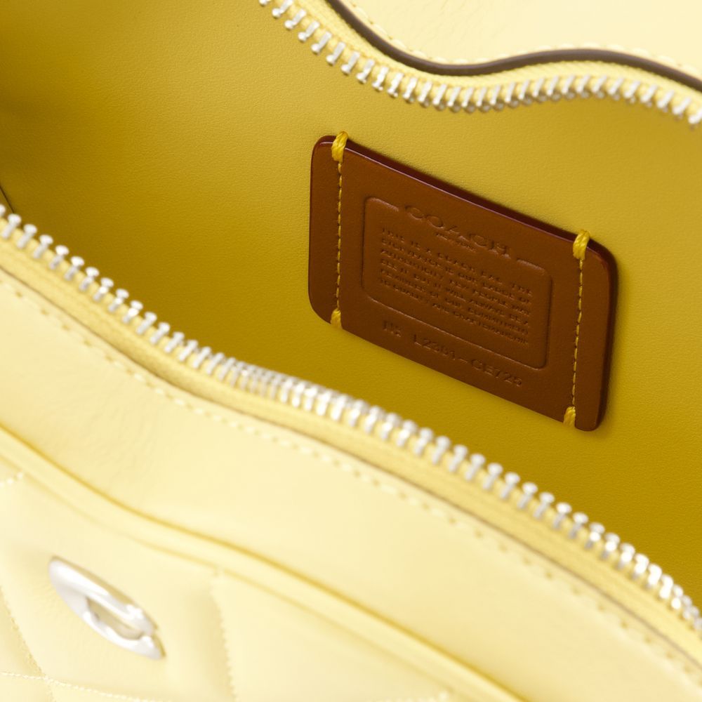 Coach Women's Heart Crossbody Bag In Yellow