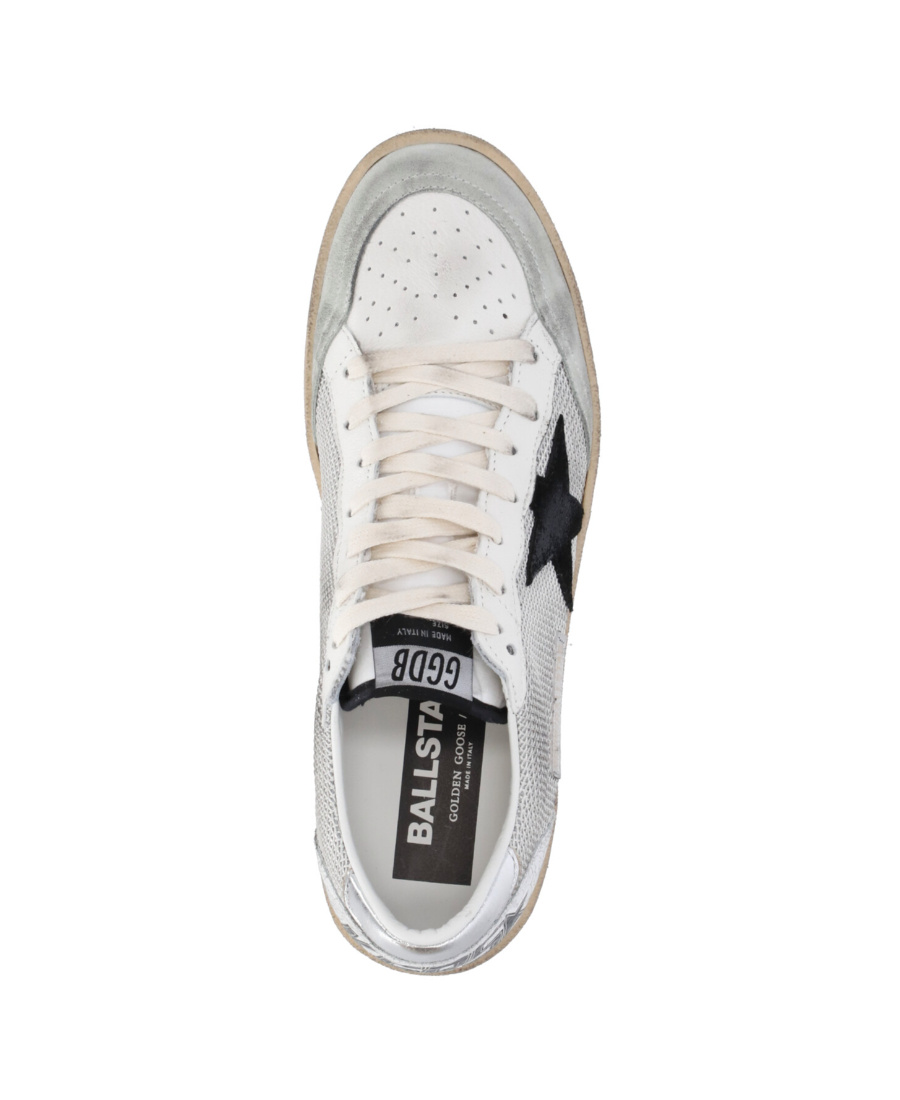 Golden Goose Ball Star Low-top Sneakers In White