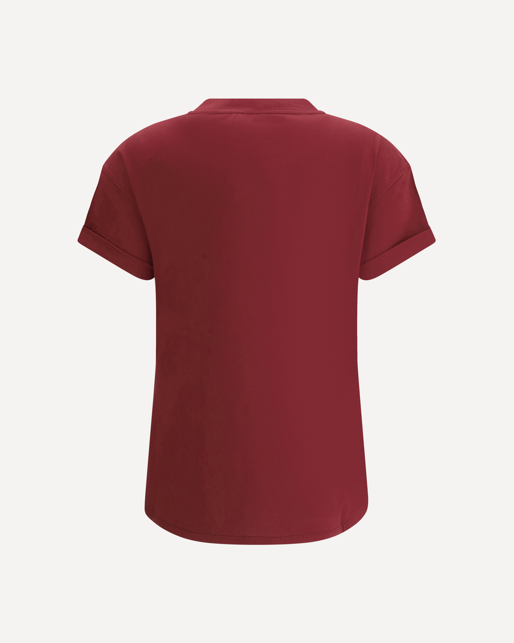 Brunello Cucinelli Monili-chain Patch-pocket T-shirt In Red