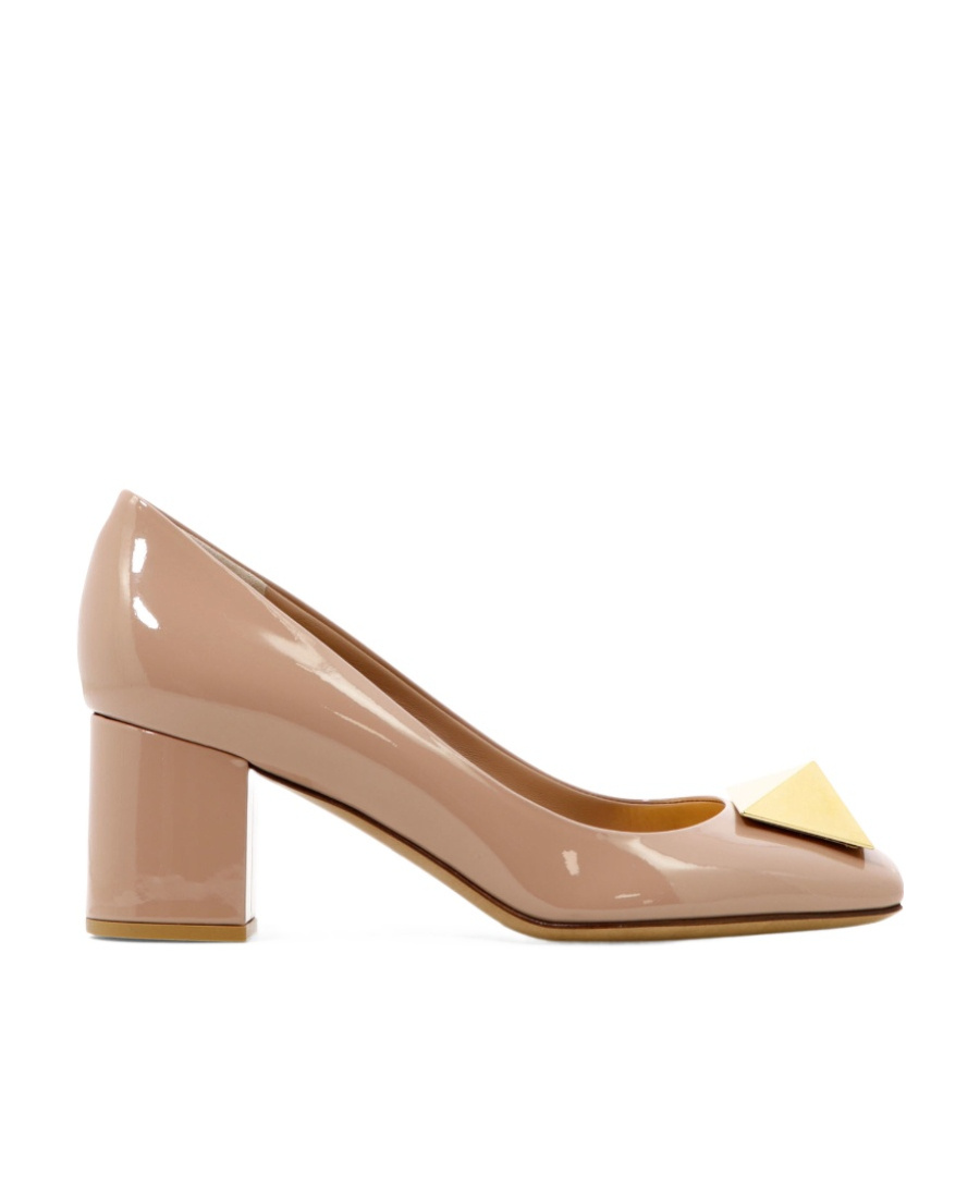 Valentino One Stud 60mm Pumps In Nude