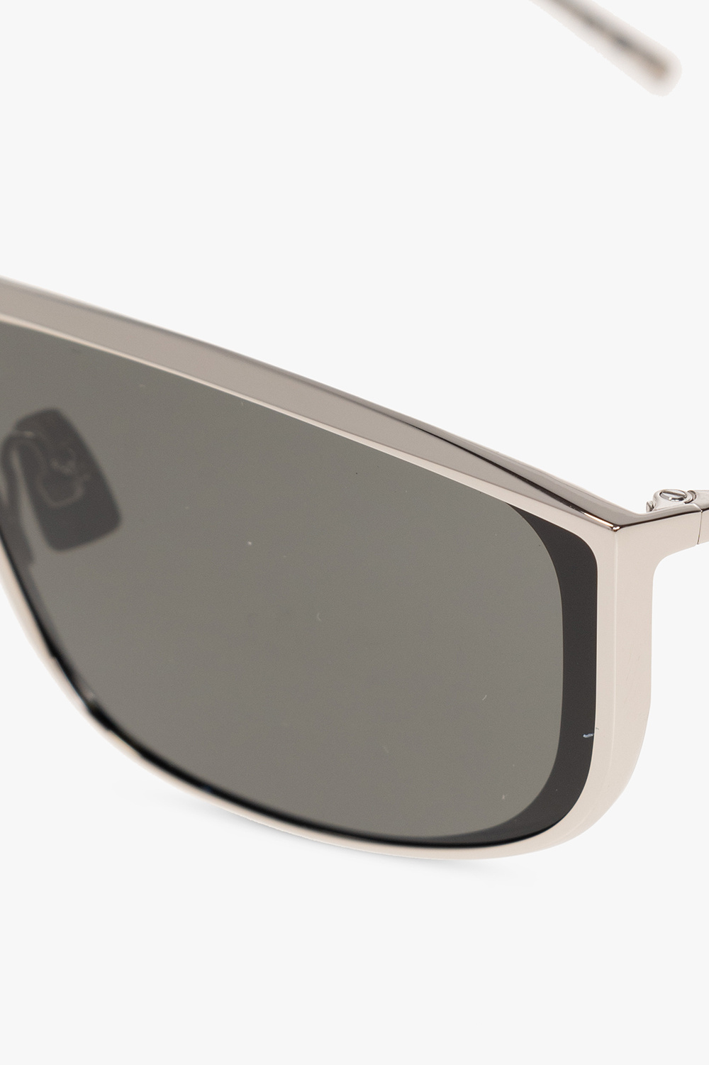 Saint Laurent Square-frame Tinted Sunglasses In Gray