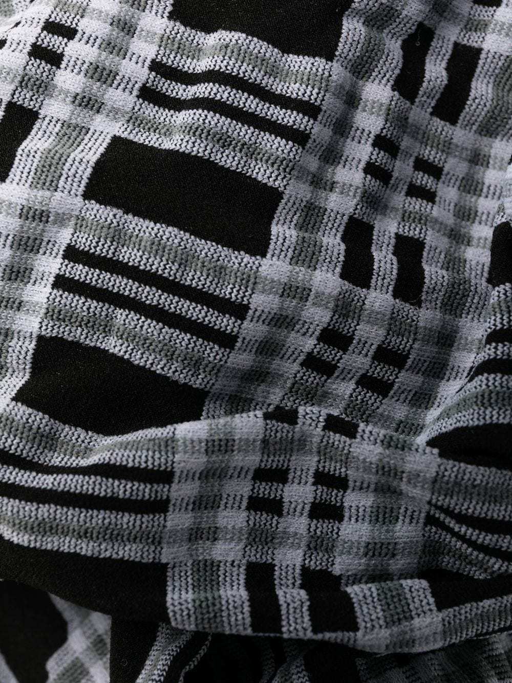 Thom Browne Prince-of-wales Check Opaque Tights In Black