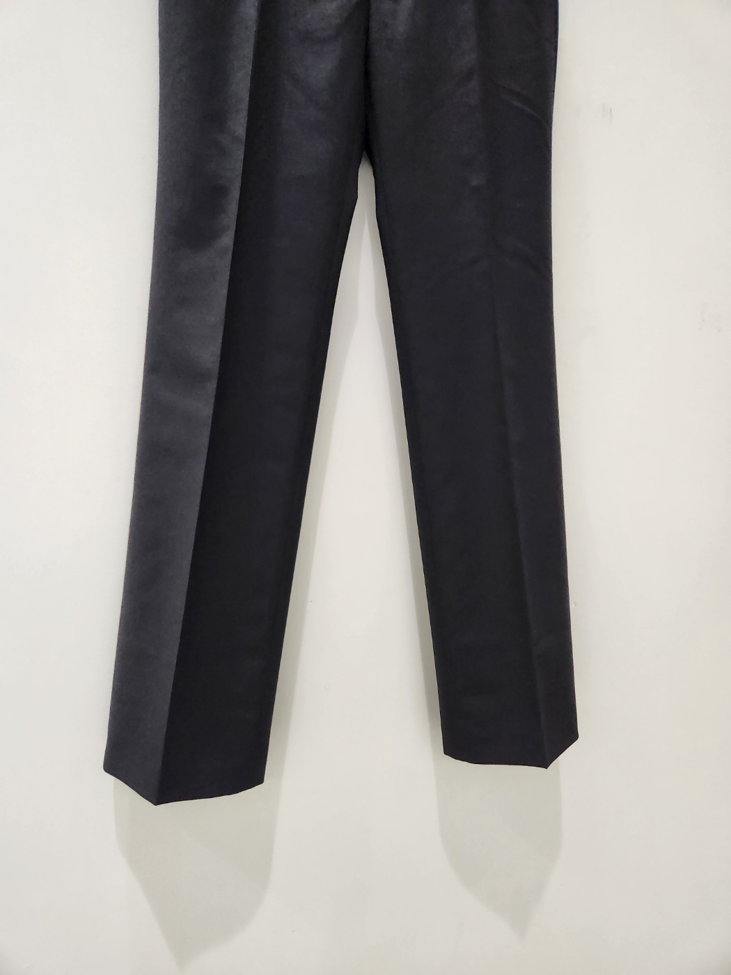 Dries Van Noten Front Pleated Casual Pants In Black