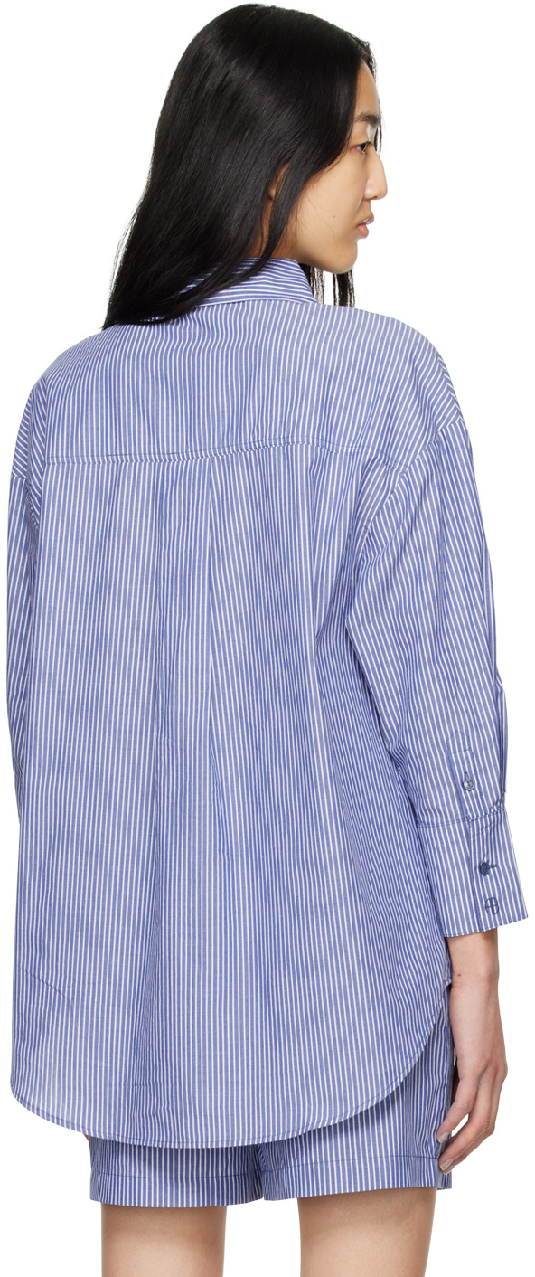 Shop Anine Bing Striped Shirt