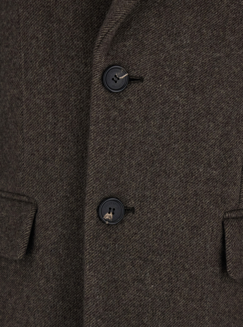 Dunst Grey Single-breasted Jacket With Notched Revers In Cashmere Woman In Black