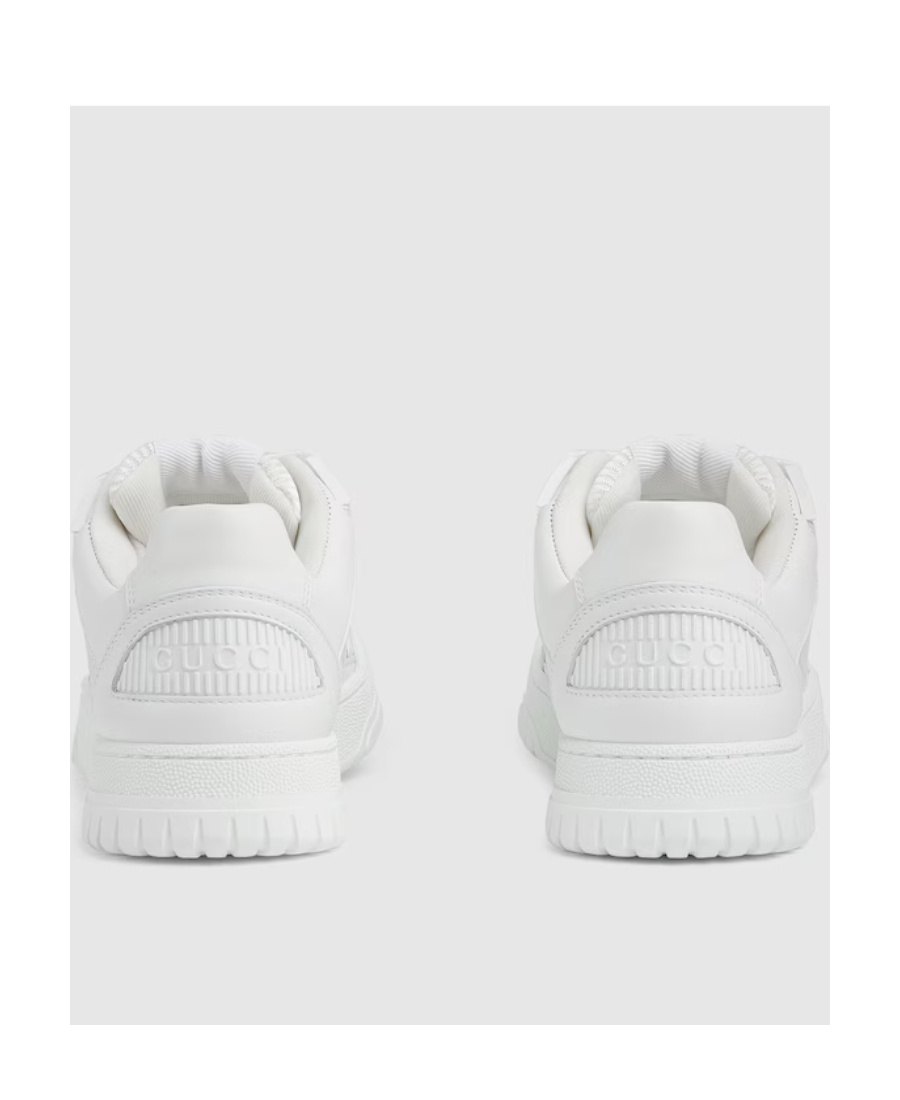 Gucci Interlocking G Panelled Sneakers In White