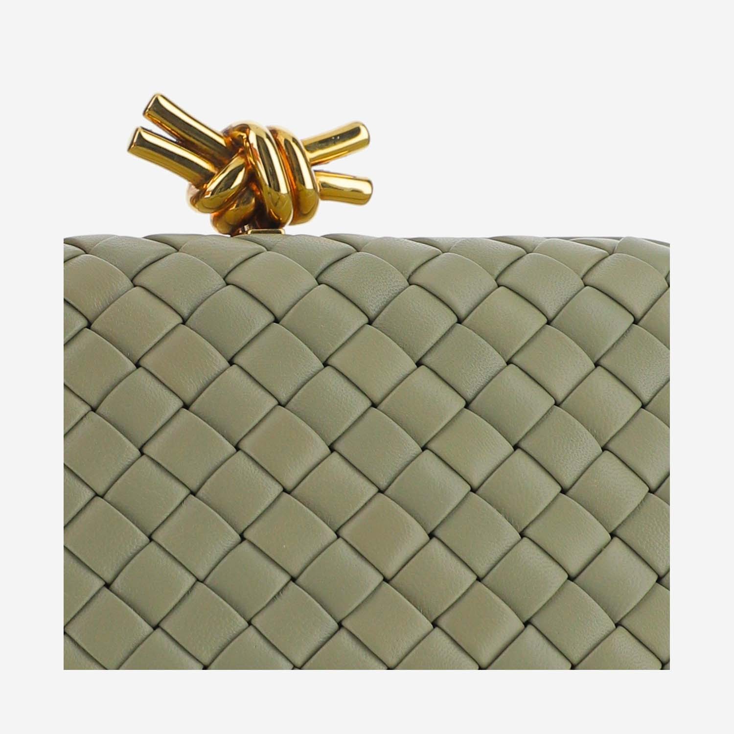 Shop Bottega Veneta Knot In Nude