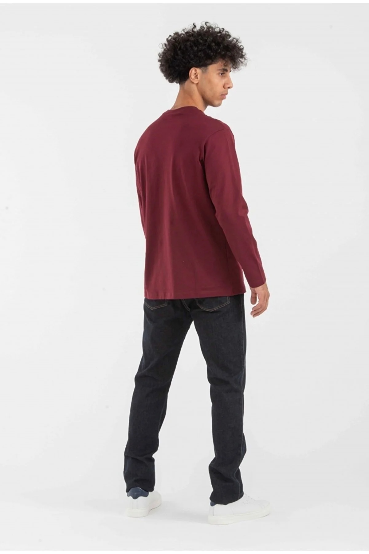 Paul & Shark T-shirt With Round Neck And Long Sleeves In Red