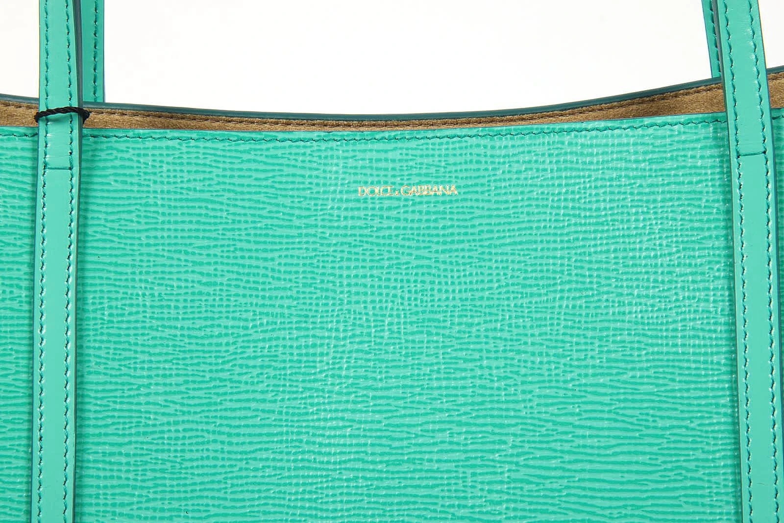 Dolce & Gabbana Logo Details Handbag In Green