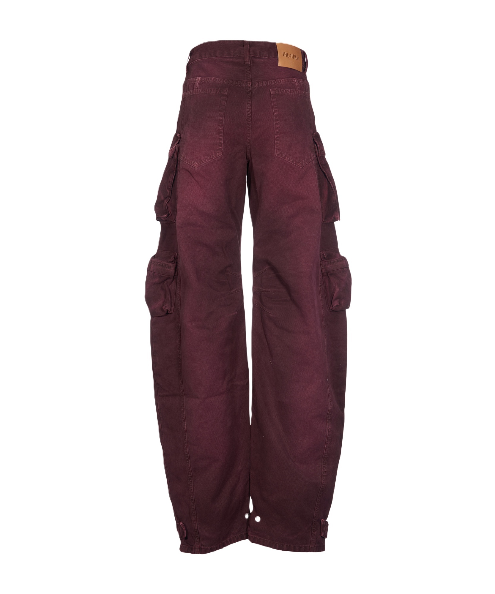 Attico Jeans In Red