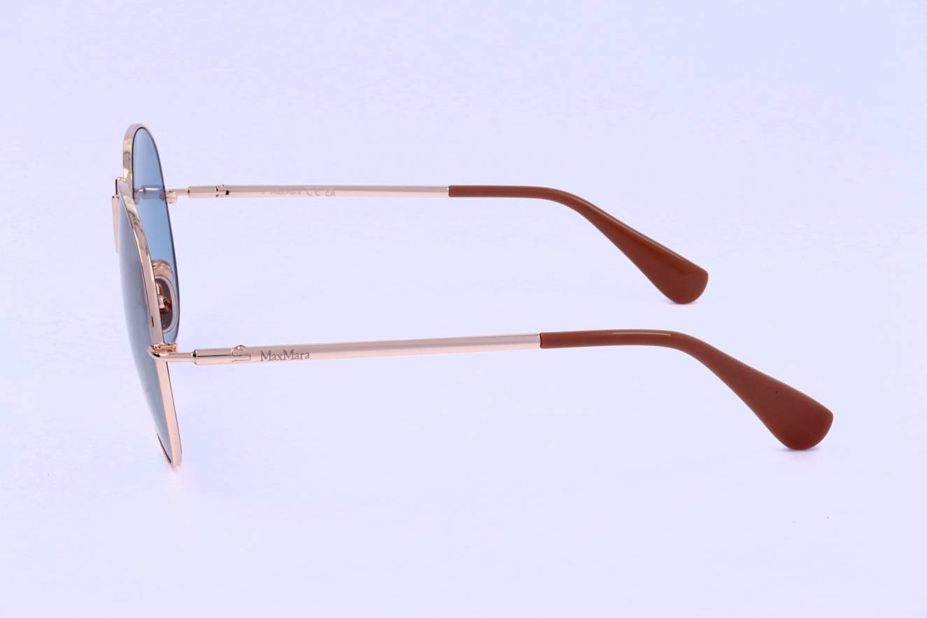 Max Mara Full Frame Sunglasses In Blue