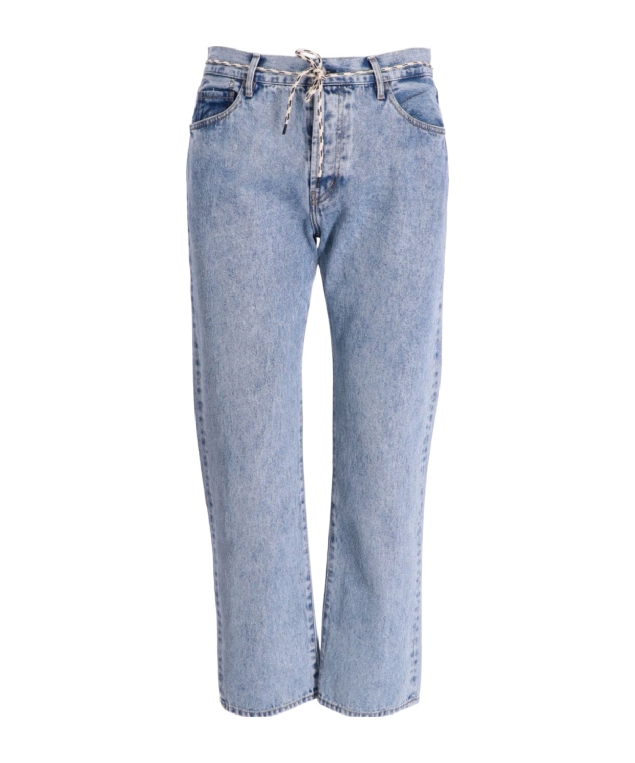 Aries Lilly Straight-leg Jeans In Blue