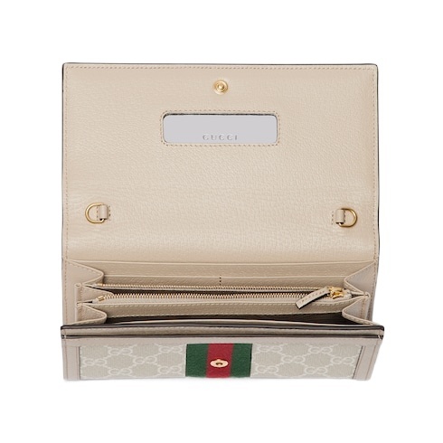 Gucci Ophidia Gg-monogram Chain Wallet