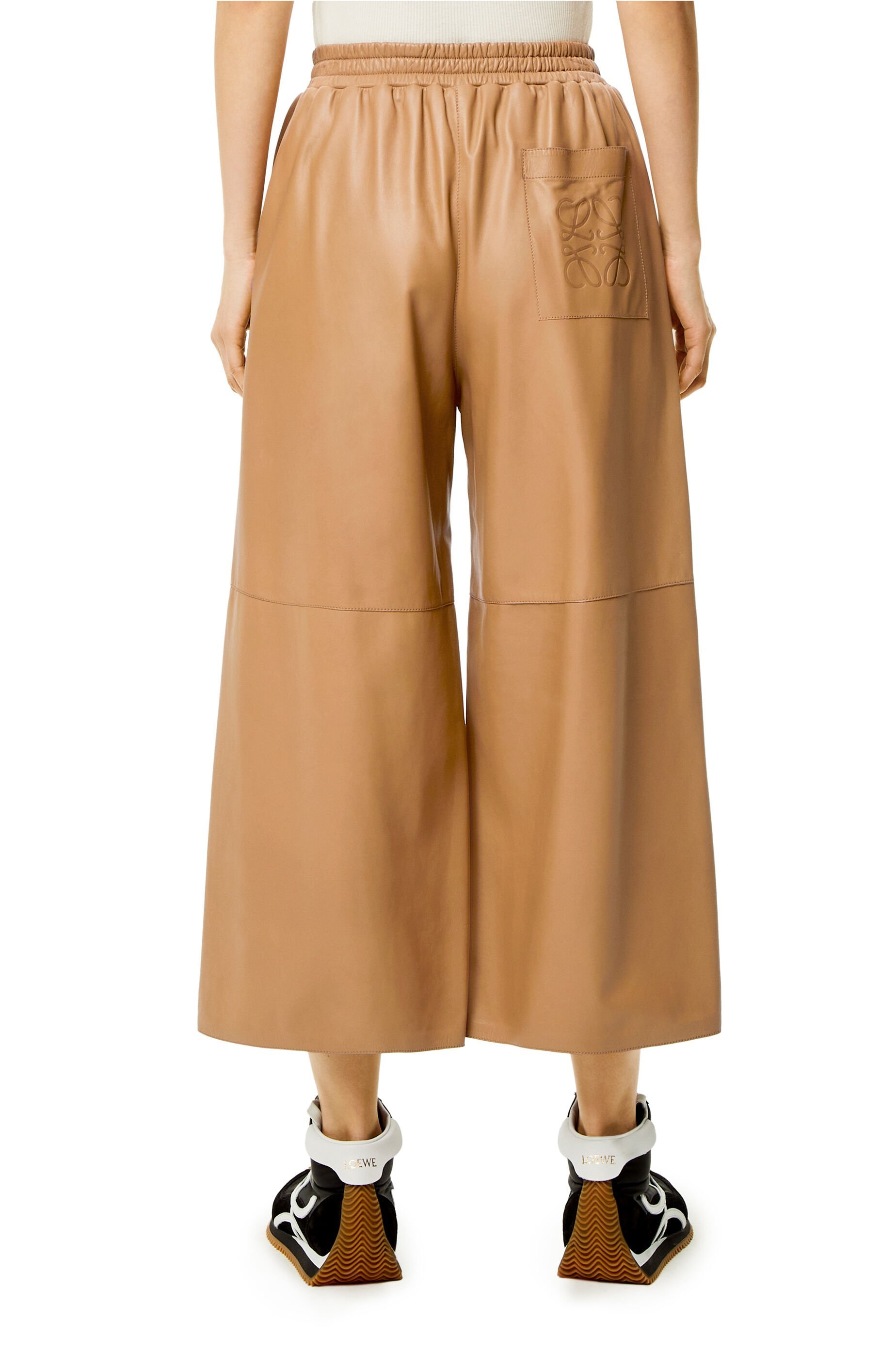 Loewe Loose And Tight Casual Pants In Nude