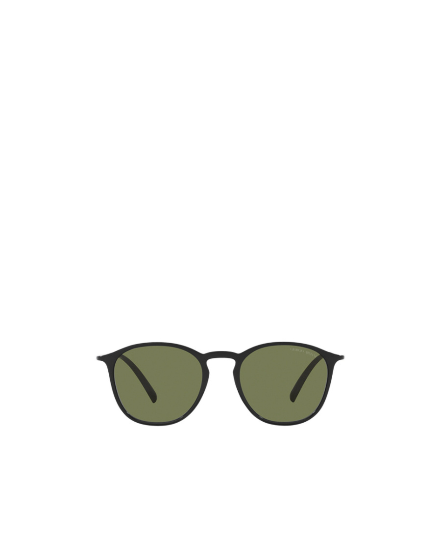 Giorgio Armani Logo Sunglasses In Green