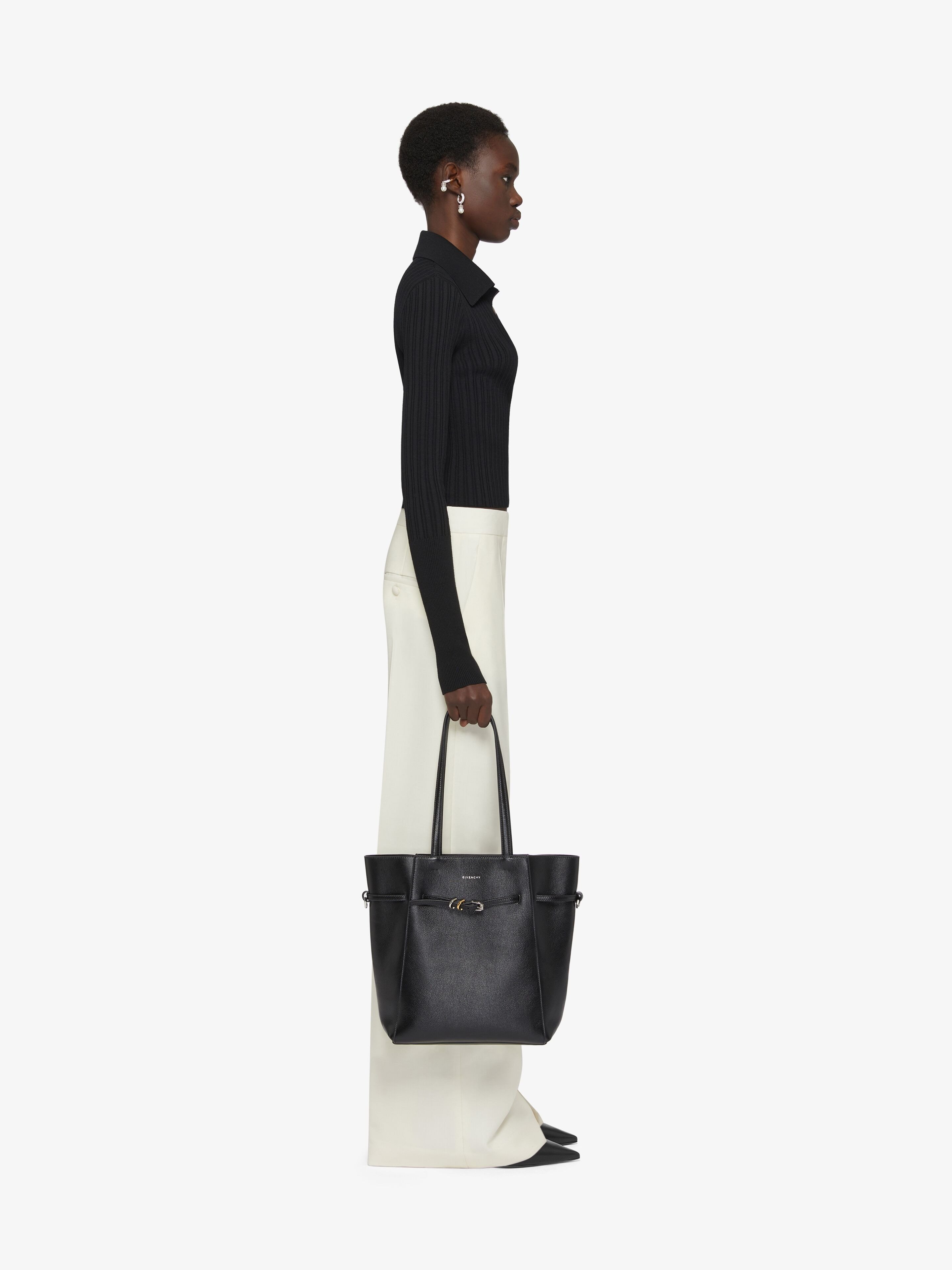 Shop Givenchy Flare Tailored Pants In Wool And Mohair In White