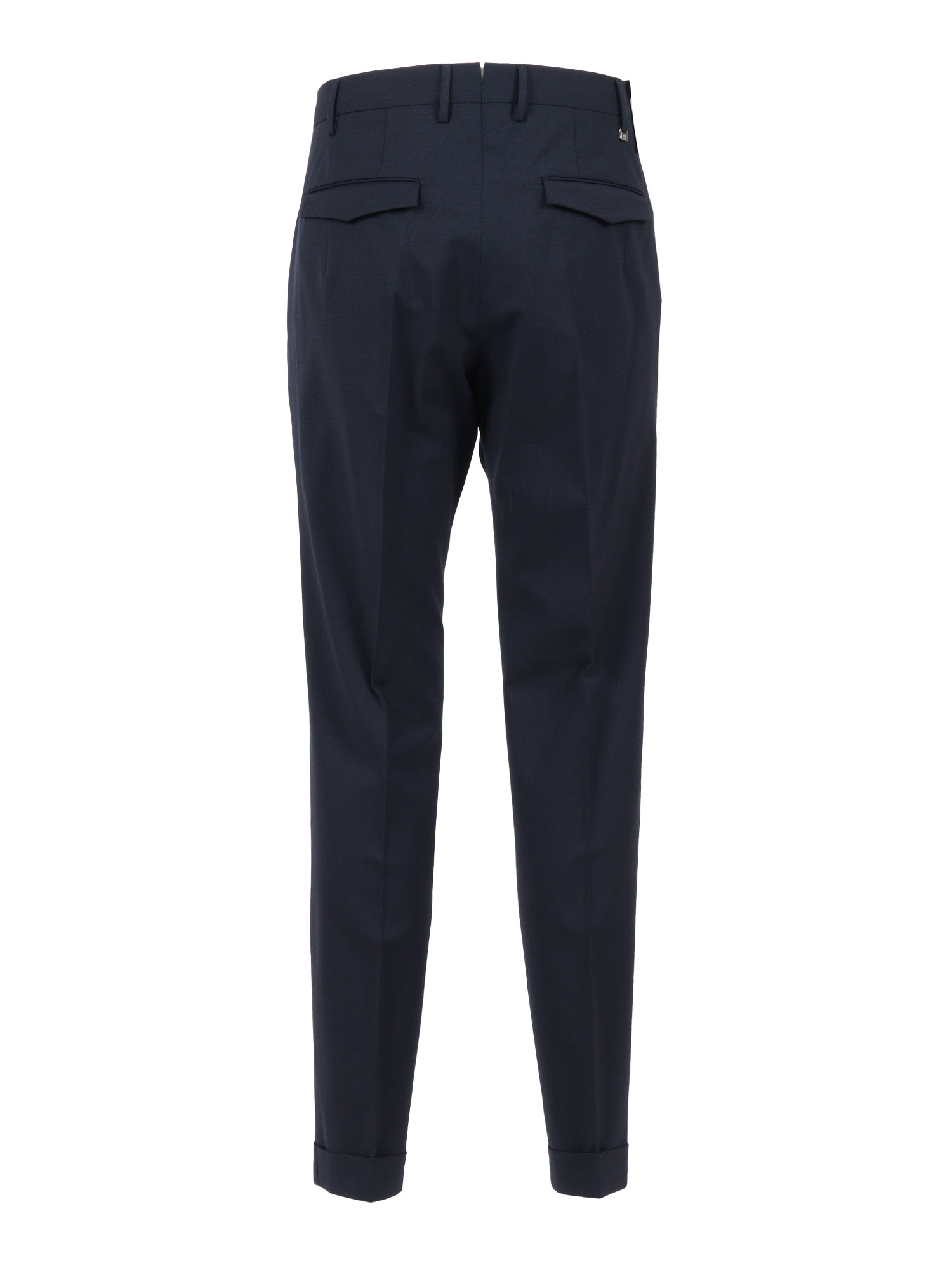 Pt Torino Belt Loop Casual Pants In Blue
