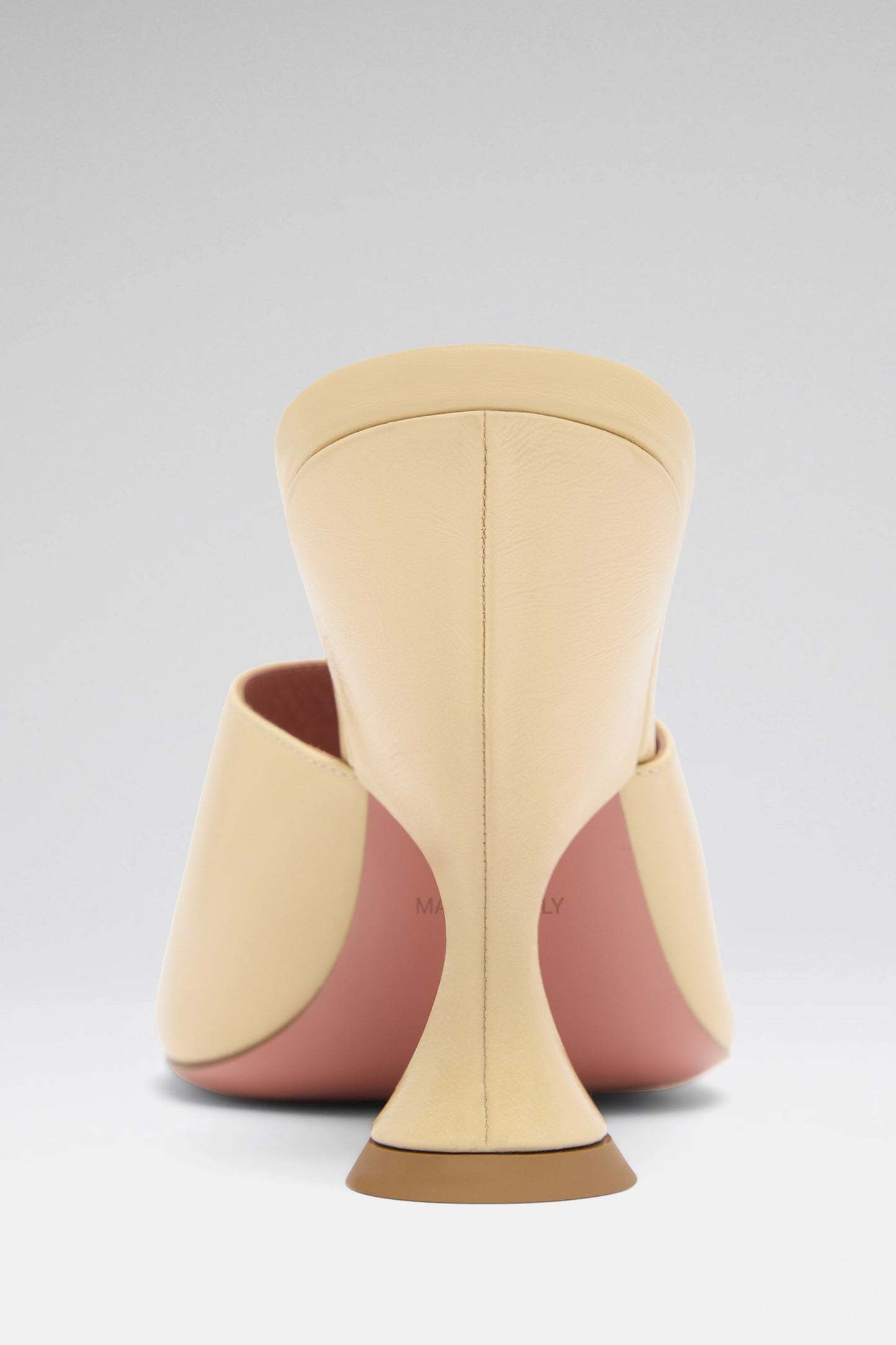 Amina Muaddi Taylor Slipper 90 High Heel Sandals In Sand