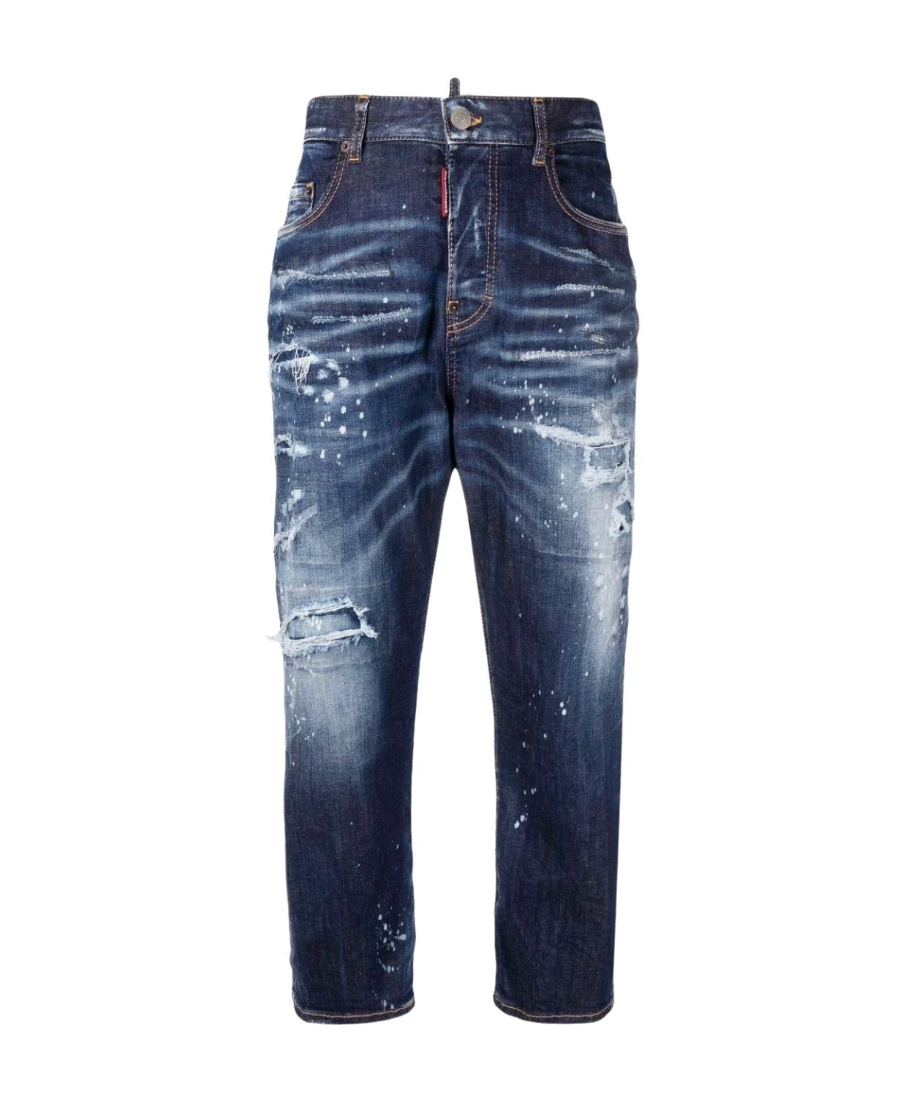 Dsquared2 Distressed Boyfriend Jeans