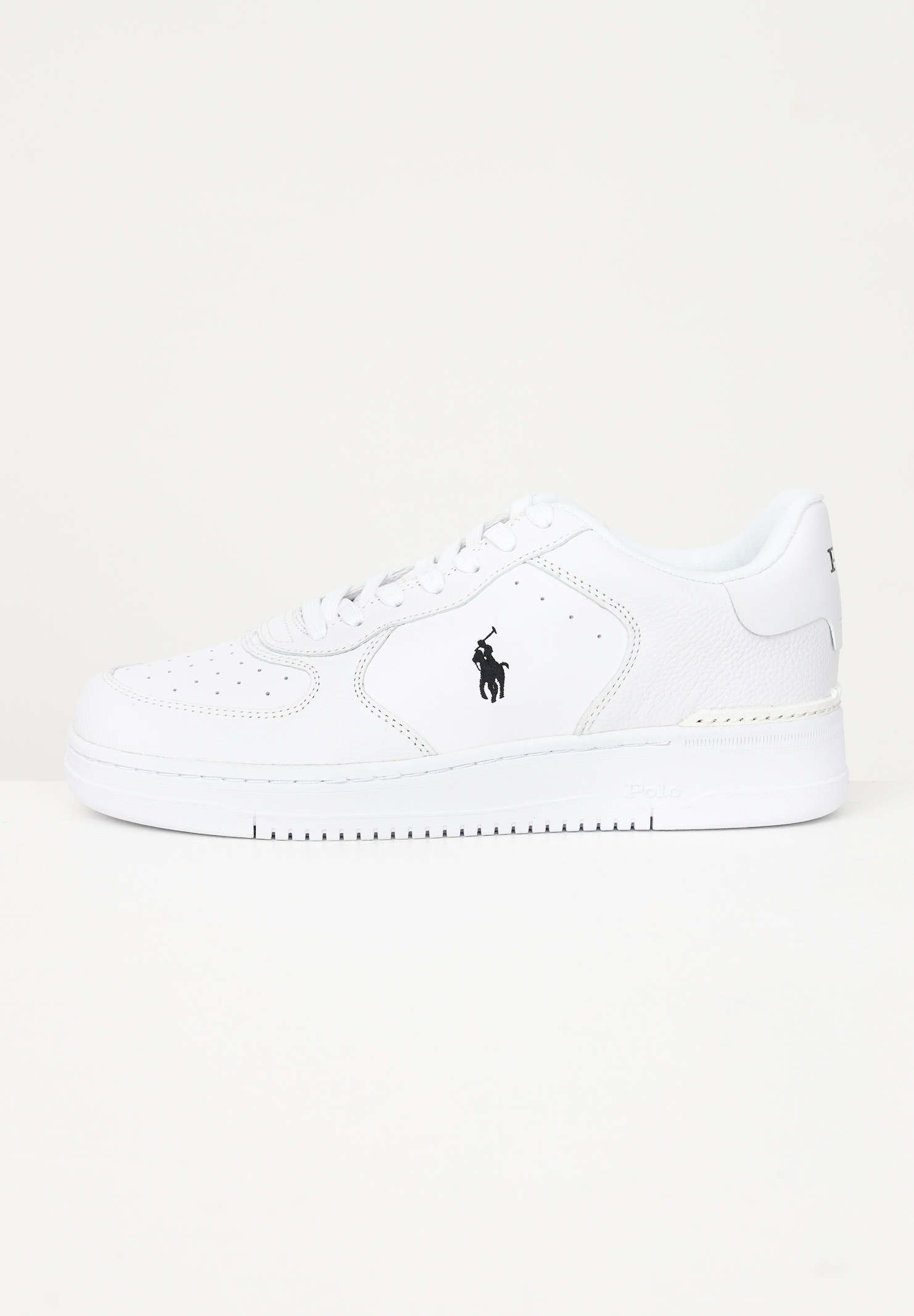 Polo Ralph Lauren Masters Court Lace-up Sneakers In White