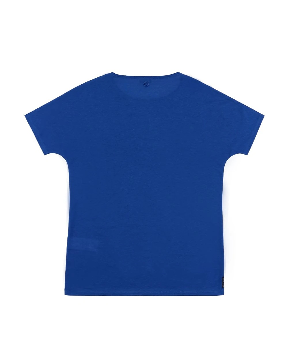 Armani Jeans Printed T-shirt With Round Neck In Blue