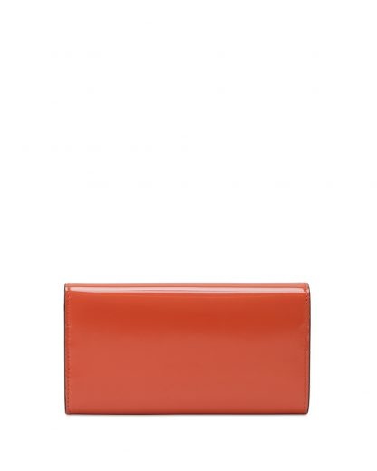 Gucci Long Double-folded Wallet In Red