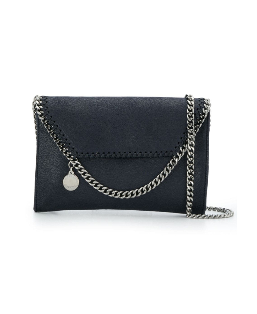Stella Mccartney Dark Blue Falabella Mini Crossbody Bag