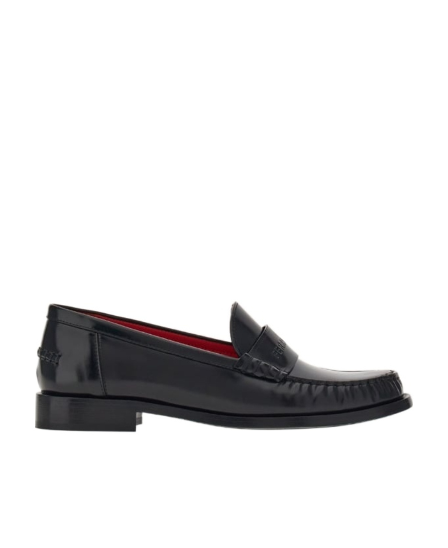 Ferragamo Detail Men Tailor Mocassin In Black