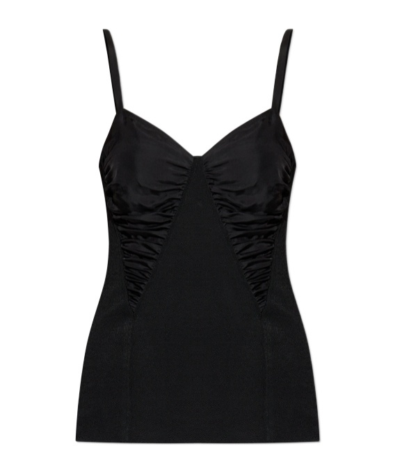 Jil Sander Pleated Sling In Black