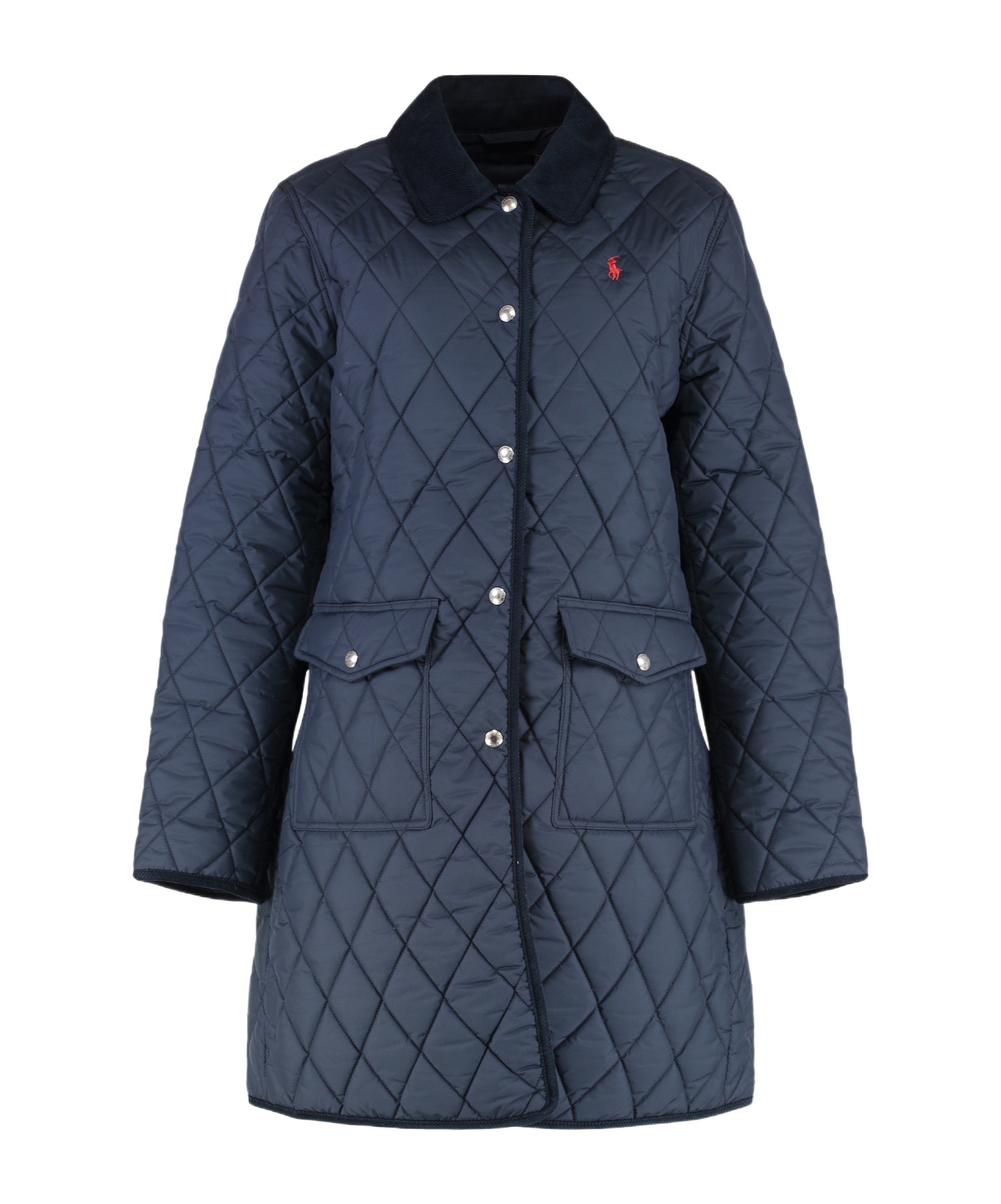 Polo Ralph Lauren Quilted Cotton Clothes In Blue