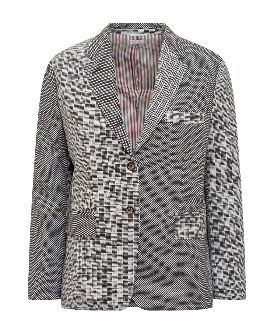 Thom Browne Tailored Blazer In Gray