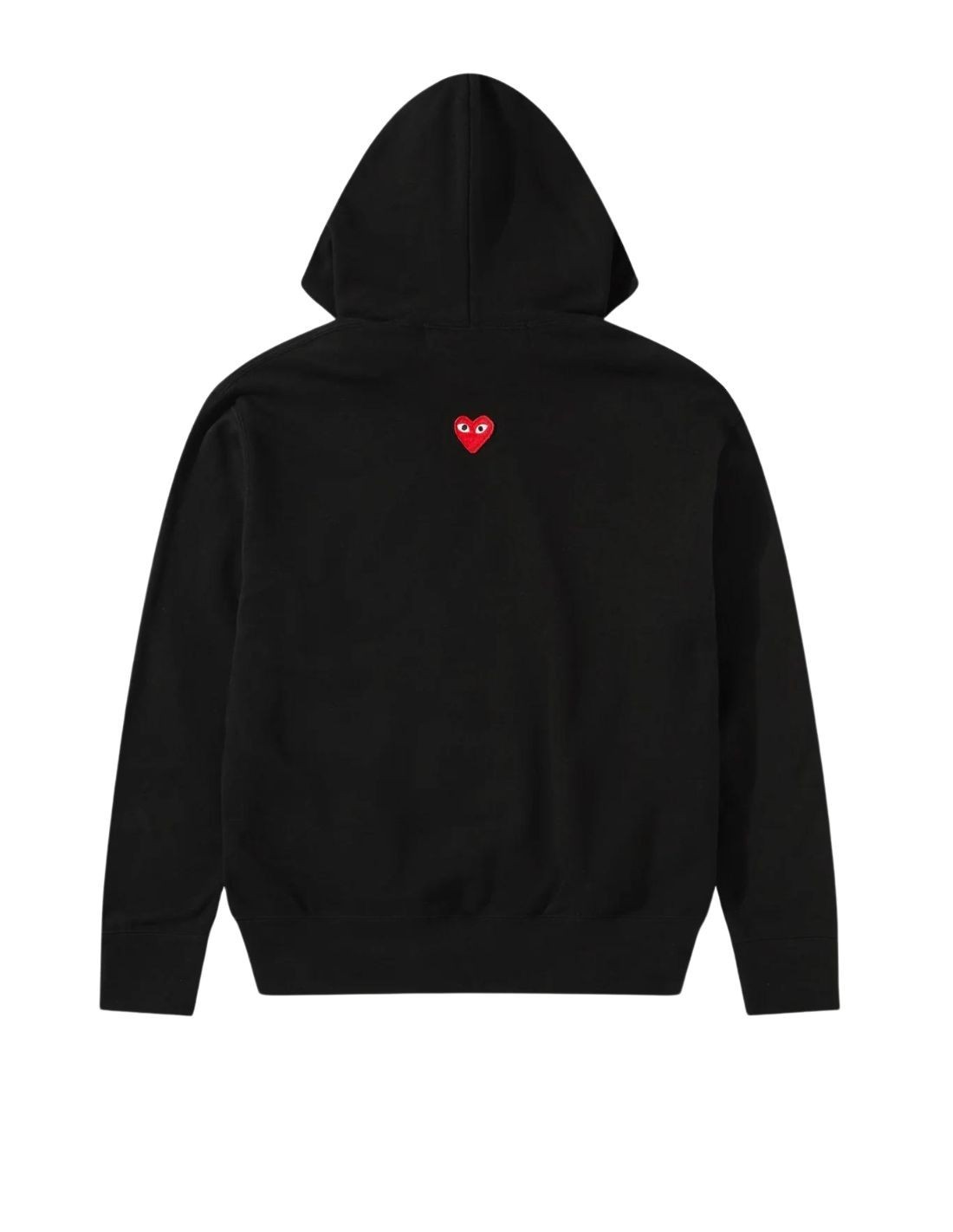 Comme Des Garçons Play Logo Sweater In Black
