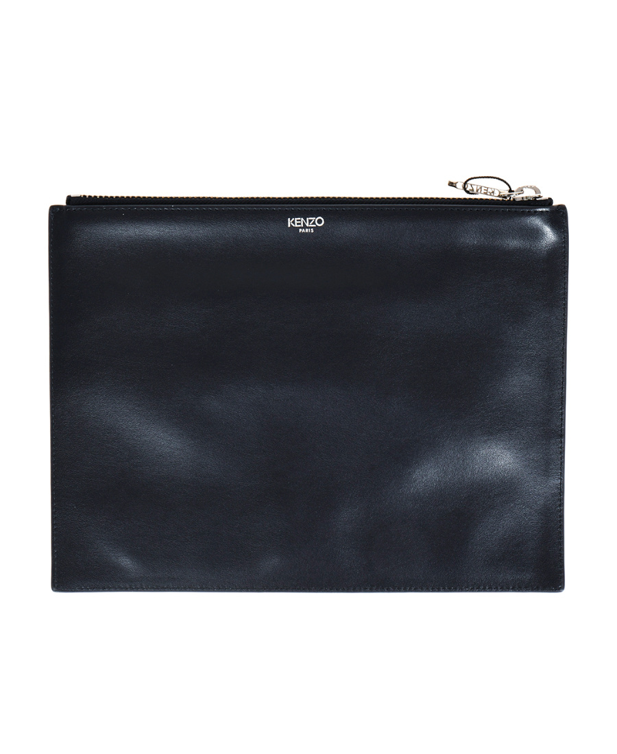 Kenzo Printed Pattern Handbag In Black