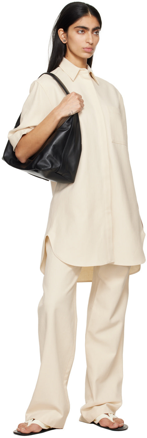 LOULOU STUDIO SHORT-SLEEVED DRESS