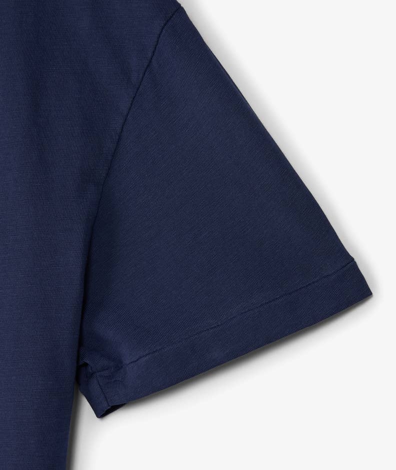 Polo Ralph Lauren Logo Printed Tshirt In Blue