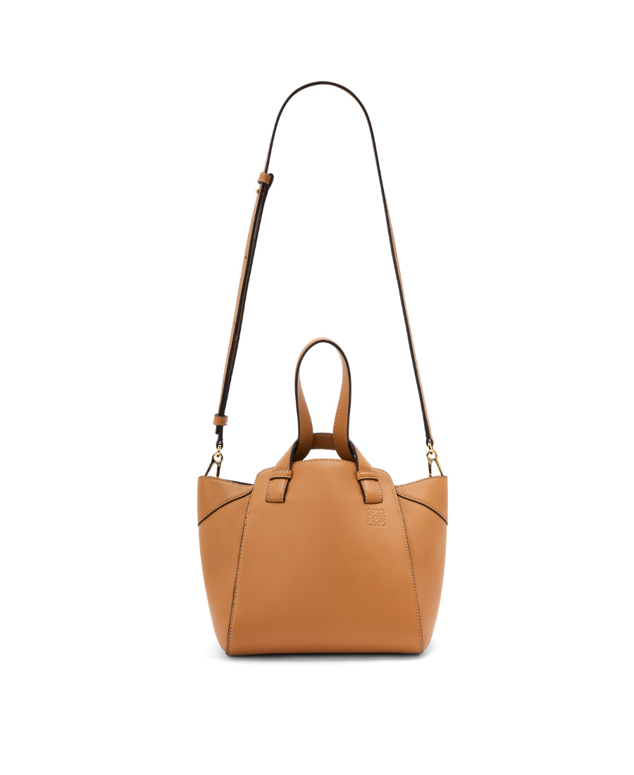 Shop Loewe Hammock Tote Bag In Brown