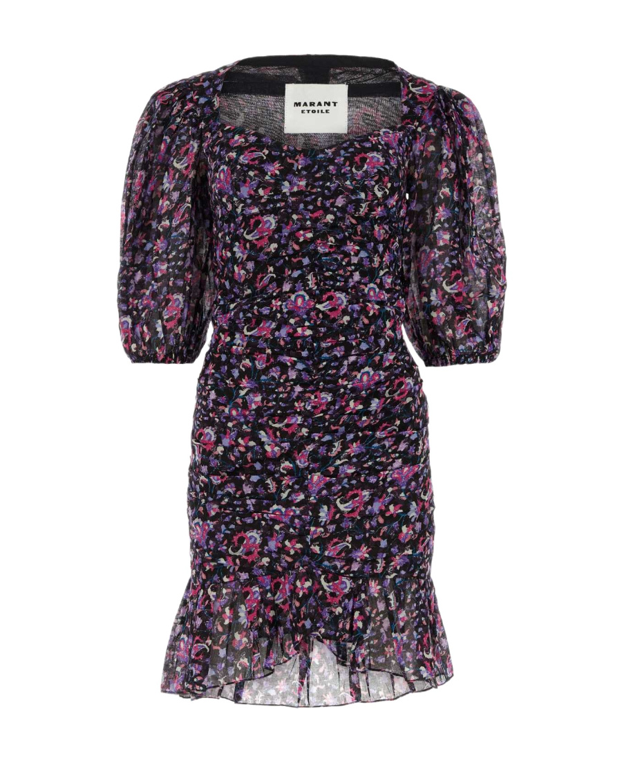 Isabel Marant Étoile Isabel Marant Etoile Lunesa Cotton Mini Dress In Black