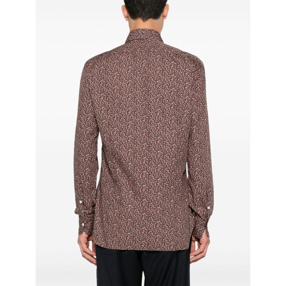 Barba Napoli Barba Shirts In Brown