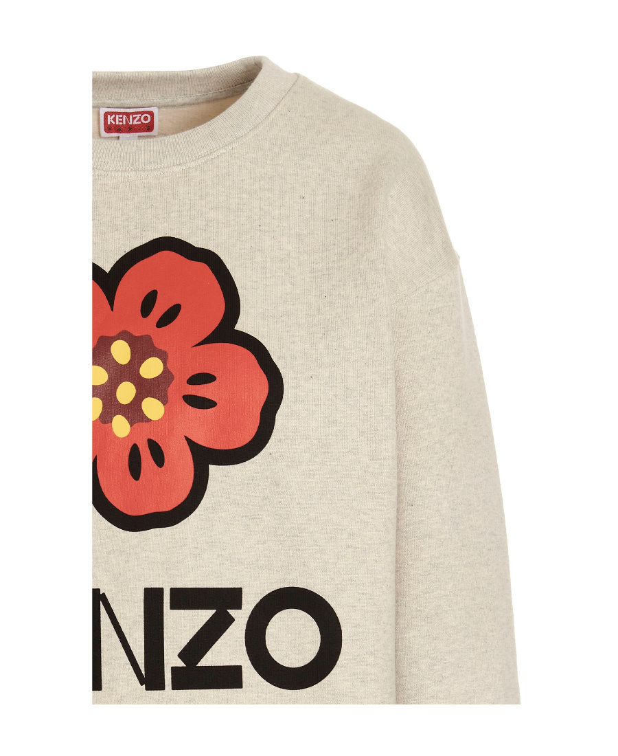 KENZO KENZO LOGO PRINTED CREWNECK SWEATSHIRT