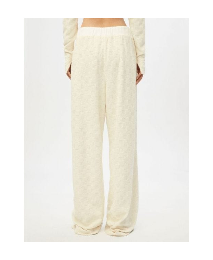 Ambush Logo Casual Pants In White