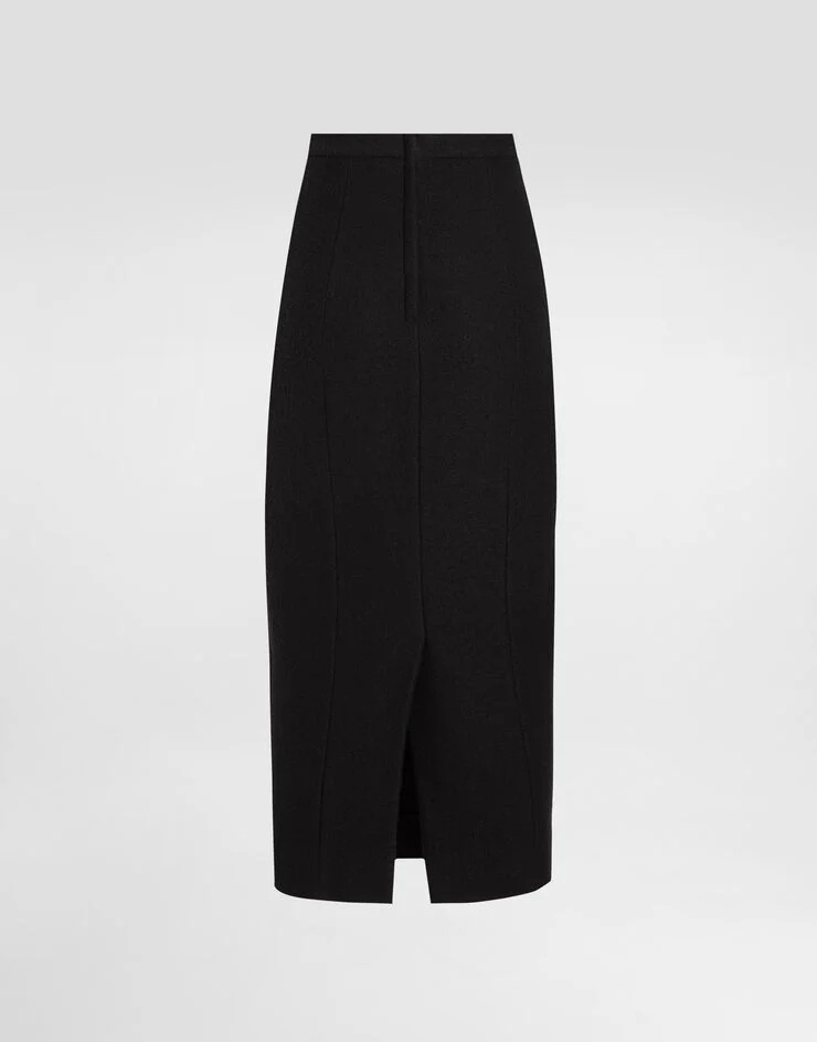 Dolce & Gabbana Dolce Gabbana Midi Pencil Skirt In Black